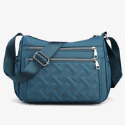 Noora™ | Nylon skuldertaske med messenger