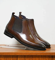 Blake™ | Elegant Chelsea Boots in Refined Leather