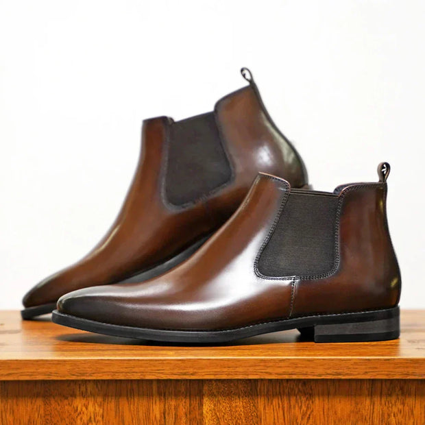 Blake™ | Elegant Chelsea Boots in Refined Leather
